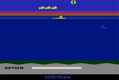 Seaquest - Screenshot - Game Title (World) - 606x409