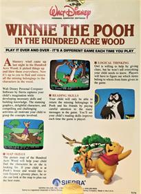 Winnie the Pooh in the Hundred Acre Wood - Box - Back (North America) - 542x742