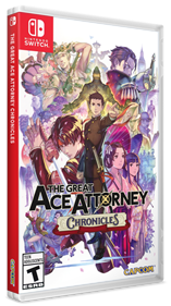 The Great Ace Attorney Chronicles - Box - 3D (North America) - 950x1700