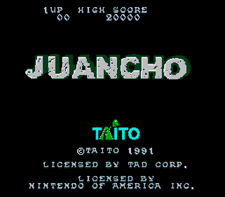 Juancho - Screenshot - Game Title (World) - 512x448