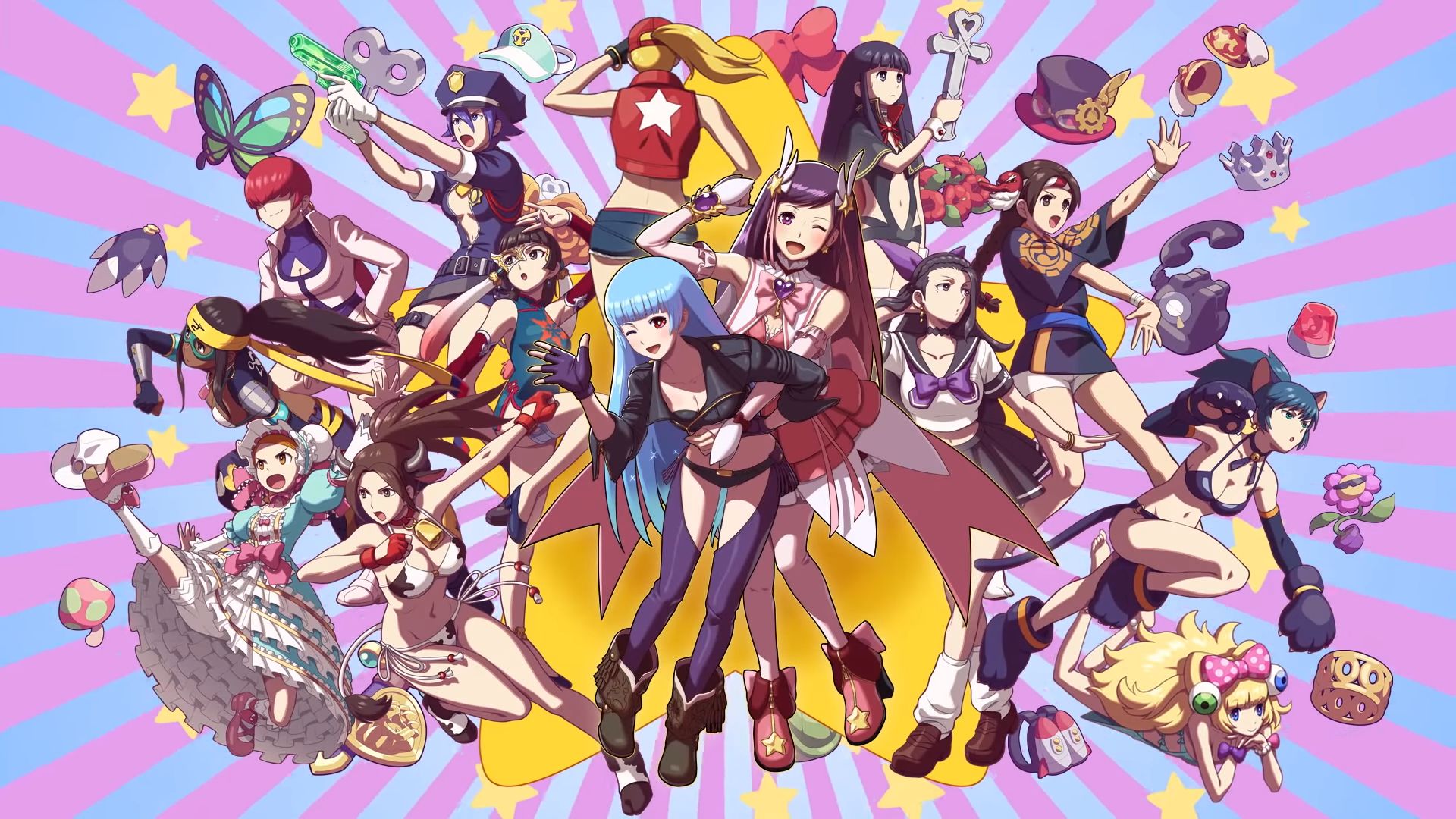 Illustration of SNK HEROINES: Tag Team Frenzy