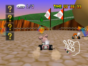Gumball Kart 64 - Screenshot - Gameplay (North America) - 640x480