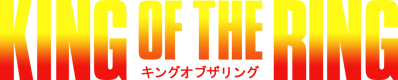 WWF King of the Ring - Clear Logo (Japan) - 1951x392