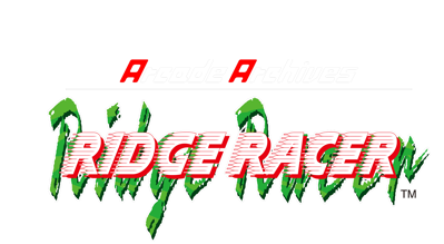 Arcade Archives Ridge Racer - Clear Logo (World) - 1852x1017