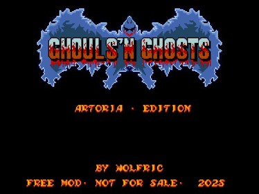 Ghouls 'n Ghosts: Artoria Edition - Screenshot - Game Title (null) - 554x416
