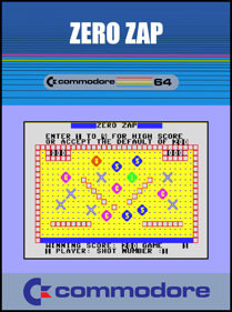 Zero Zap - Fanart - Box - Front (World) - 798x1072
