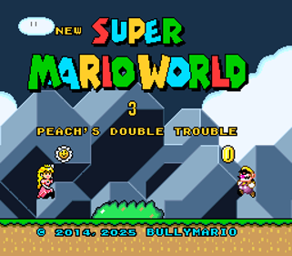 New Super Mario World 3: Peach's Double Trouble - Screenshot - Game Title (null) - 256x224