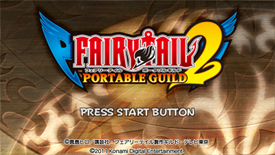 Fairy Tail Portable Guild 2 - Screenshot - Game Title (null) - 960x544