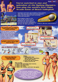 Beach Spikers - Advertisement Flyer - Back (Europe) - 850x1201