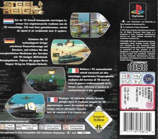 Steel Reign - Box - Back (Europe) - 640x559