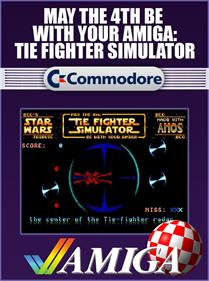 May the 4th Be With Your Amiga: Tie Fighter Simulator - Fanart - Box - Front (null) - 798x1072