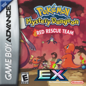Pokémon Mystery Dungeon: Red Rescue Team EX - Fanart - Box - Front (null) - 2957x2957