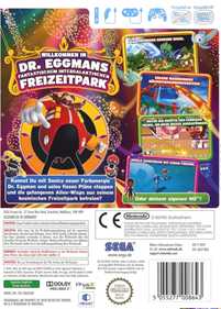 Sonic Colors - Box - Back (Germany) - 488x682