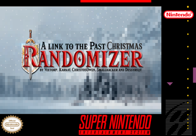 A Link to the Past: Randomizer - Fanart - Box - Front (North America) - 1234x859