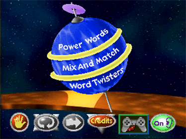 Cosmic Cookoff: Language Arts - Screenshot - Game Title - 640x480