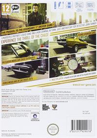 Driver: San Francisco - Box - Back (Europe) - 1065x1500