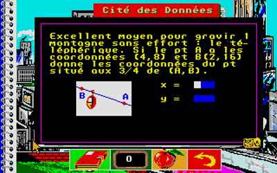 La bosse des maths: 4eme - Screenshot - Gameplay (null) - 320x200
