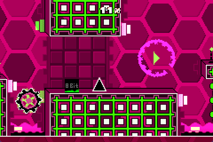 Illustration of Geometry Dash Advance