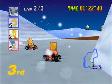 Simpson Kart 64 - Screenshot - Gameplay (null) - 966x720