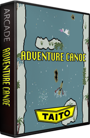 Adventure Canoe - Box - 3D (World) - 582x889