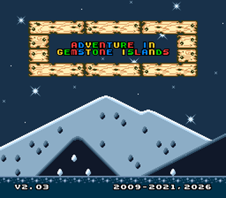 Adventure in Gemstone Islands - Screenshot - Game Title (World) - 256x224