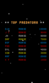 The Predators - Screenshot - High Scores (null) - 232x388