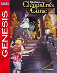 Jessie Jaeger in Cleopatra's Curse - Fanart - Box - Front (null) - 798x1016