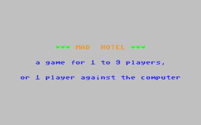 Mad Motel - Screenshot - Game Title (World) - 320x200