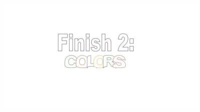 Finish 2: Colors - Screenshot - Game Title (World) - 1000x562