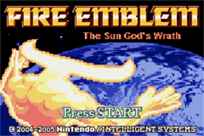 Fire Emblem: The Sun God's Wrath - Screenshot - Game Title (World) - 240x160
