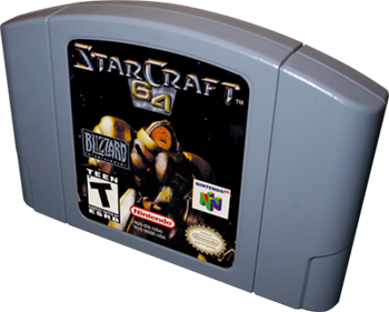 StarCraft 64 - Cart - 3D (North America) - 400x321