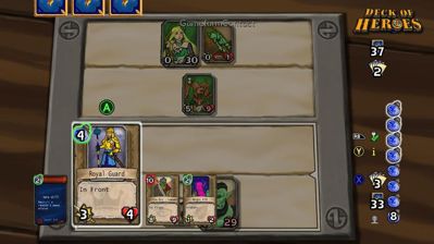 Deck of Heroes - Screenshot - Gameplay (World) - 1000x562