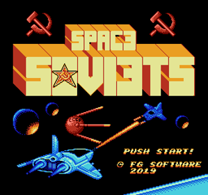 Space Soviets (2019) - Screenshot - Game Title (World) - 256x240