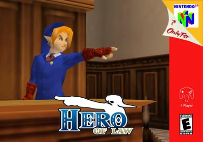 Hero of Law - Fanart - Box - Front (null) - 1383x965