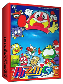 Puzznic - Box - 3D (Japan) - 450x600