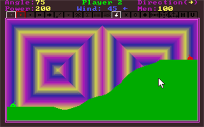 Tank Wars - Screenshot - Gameplay (North America) - 320x200