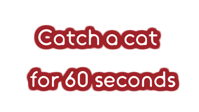 Catch a cat for 60 seconds - Clear Logo (null) - 640x360