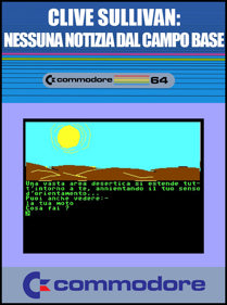 Clive Sullivan: Nessuna Notizia dal Campo Base - Fanart - Box - Front (null) - 798x1072