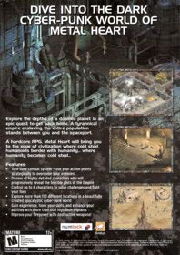 Metal Heart: Replicants Rampage - Box - Back (North America) - 565x800
