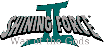 Shining Force II: War of the Gods - Clear Logo (null) - 662x300