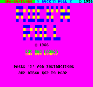 Rock 'n Roll - Screenshot - Game Title (null) - 240x224