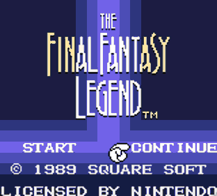 The Final Fantasy Legend DX - Screenshot - Game Title (null) - 160x144