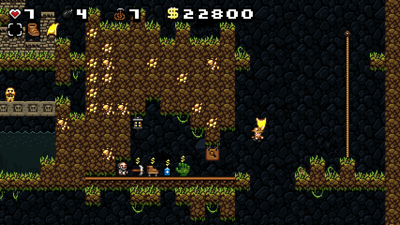 Illustration of Spelunky Classic HD