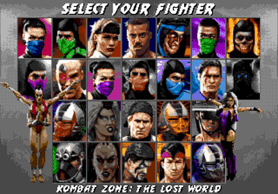 Ultimate Mortal Kombat 3: Arcade Hack - Screenshot - Game Select (null) - 320x224
