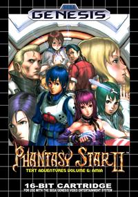 Phantasy Star II Text Adventure Volume 6: Amia's Adventure - Fanart - Box - Front (North America) - 475x679