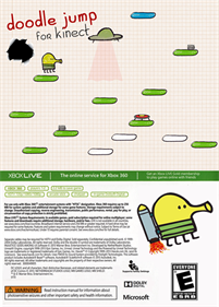 Doodle Jump - Box - Back (United States) - 430x600