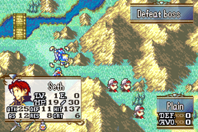 Fire Emblem: The Sacred Trilogy - Screenshot - Gameplay (World) - 240x160