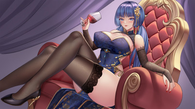 Tower of Waifus - Fanart - Background (United States) - 1920x1080