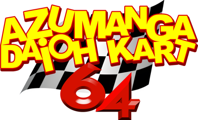 Azumanga Daioh Kart 64 - Clear Logo (North America) - 2091x1276