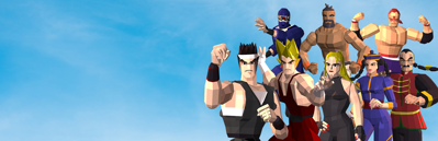 Virtua Fighter - Fanart - Background (null) - 1920x620